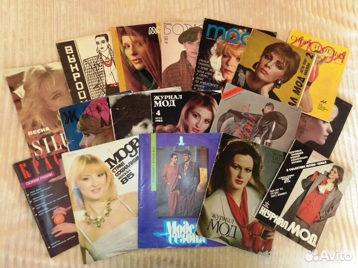 Журналы и брошюры мод, Вязание, Мурзилка