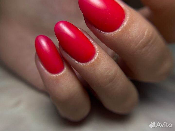 Маникюр укрепление гелем