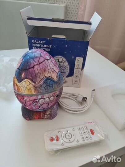 Музыкальный ночник проектор 