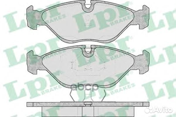 Колодки тормозные saab 900/9000 2.0-3.0 89-98 п