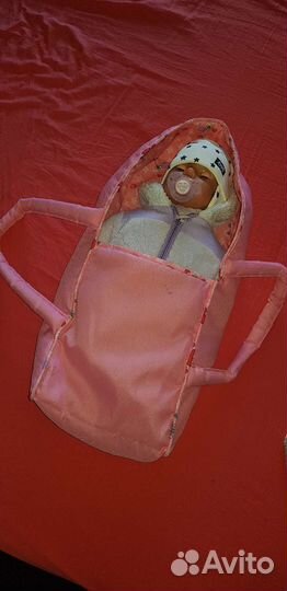 Коляска трансформер 3в1 для кукол