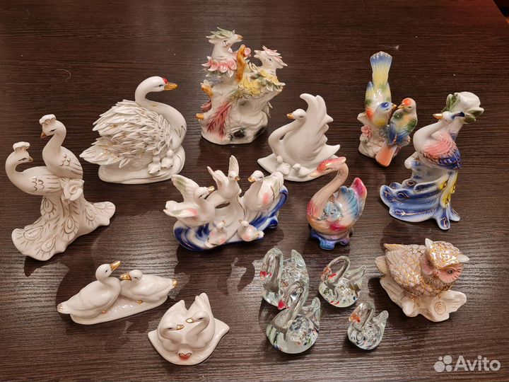 Статуэтки птицы