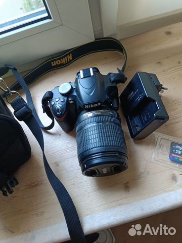 Nikon d3200 объектив 18-105 VR объявление продам