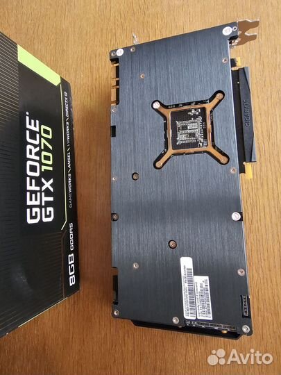 Видеокарта gtx 1070 JetStream 8gb (резерв)