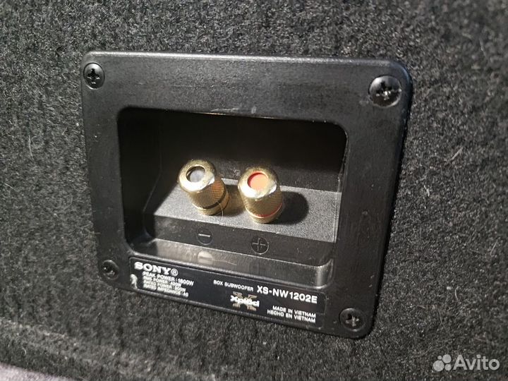 Сабвуфер Sony Xplod 1800W