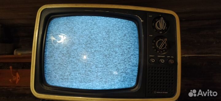 Телевизор чб раритетный Goldstar VR 317 1981г.в