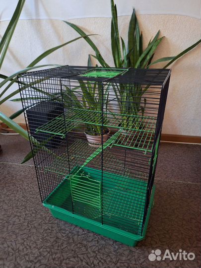 Клетка для животных, птиц, хомяка, мыши, попугая