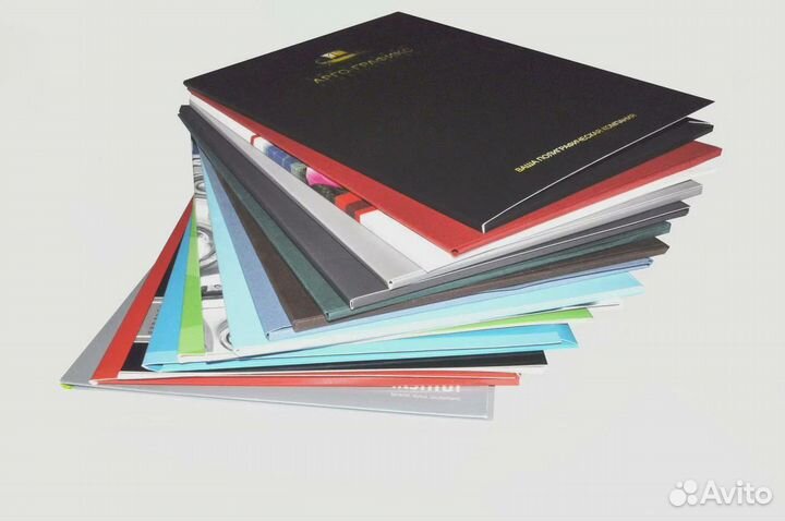 Типография. Папка для документов. Печать