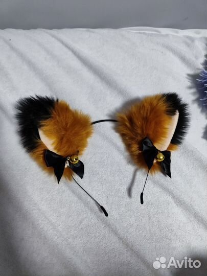 Уши лисьи аниме косплей