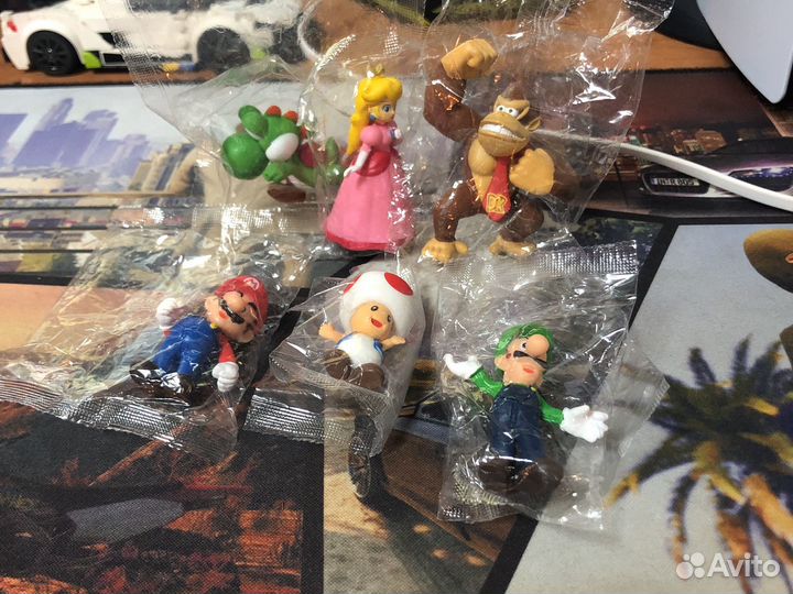 Комплект фигурок Super Mario Bros