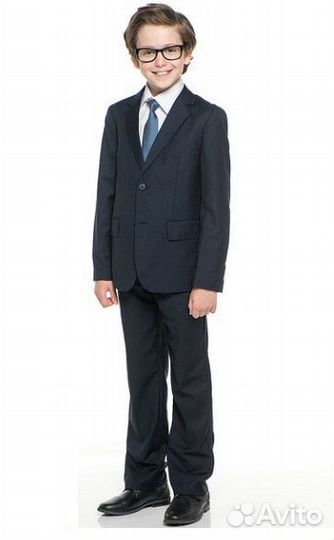 Пиджак школьный S'Cool 152, 158, 164 тёмно-синий