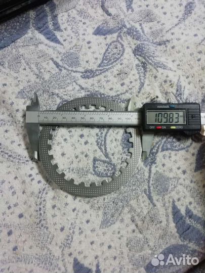 Диски сцепления стальные промежуточные 172fmm