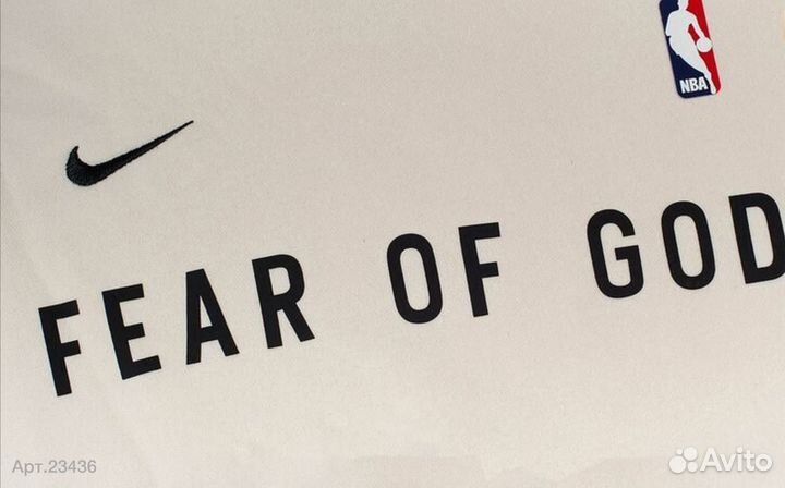 Толстовка мужская Nike x Fear of God (Fog) новая о