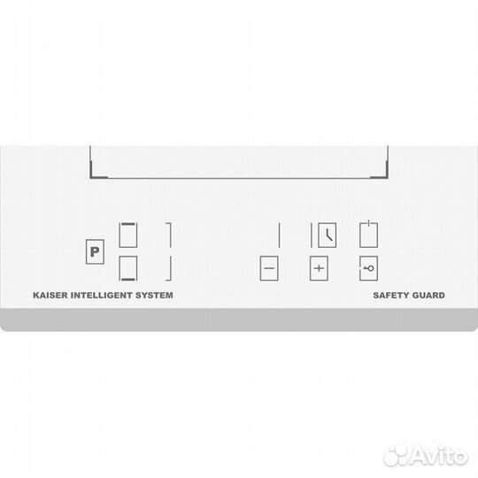Электрическая варочная панель Kaiser KCT 3721 FW