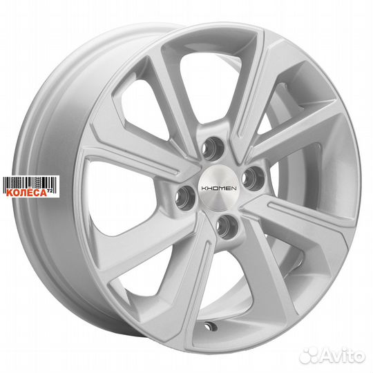 Khomen Wheels KHW1501 6x15 4x100 ET37 Dia60.1 F-Si
