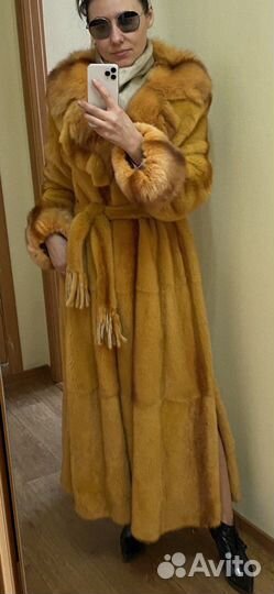 Шуба норковая 44 46