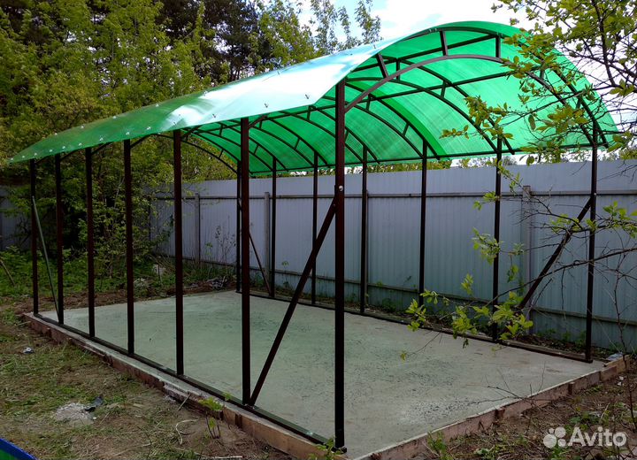 Навес универсальный усиленный 3,6 х 6,0м