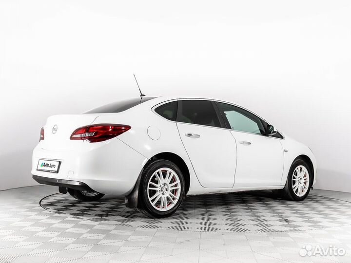 Opel Astra 1.6 AT, 2013, 100 248 км