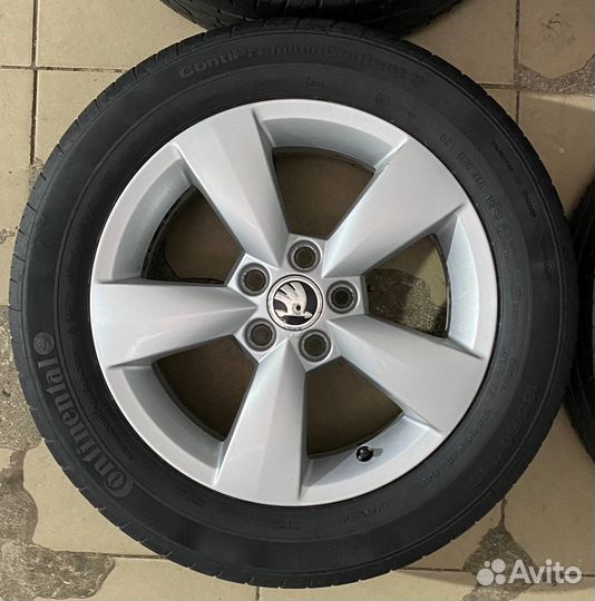 R15 диски колеса оригинал 5x100 Volkswagen Skoda