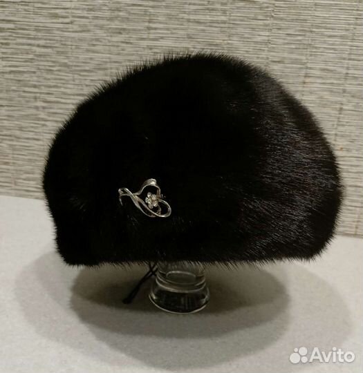 Берет норковый