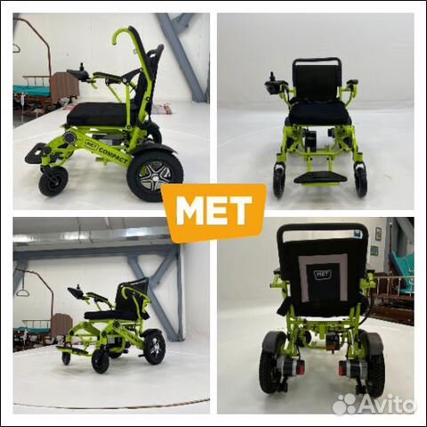 Складное кресло-коляска MET Compact 35 Электро