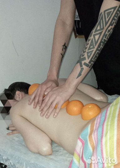 Массаж апельсинами / карамельная липосакция