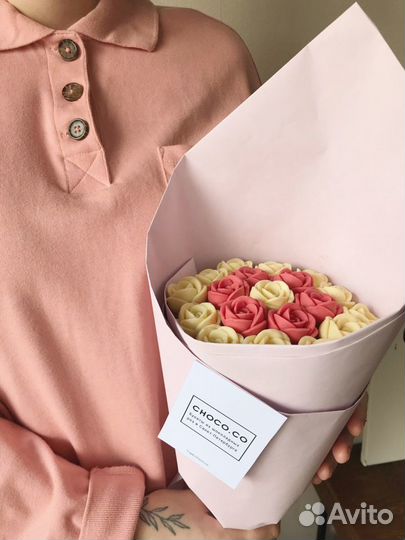 Шоколадные розы шоколадный букет