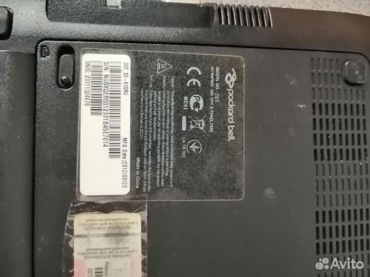 Нетбук packard Bell