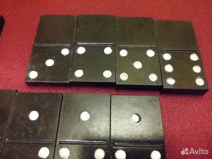 Домино и карточки лото б/у поштучно