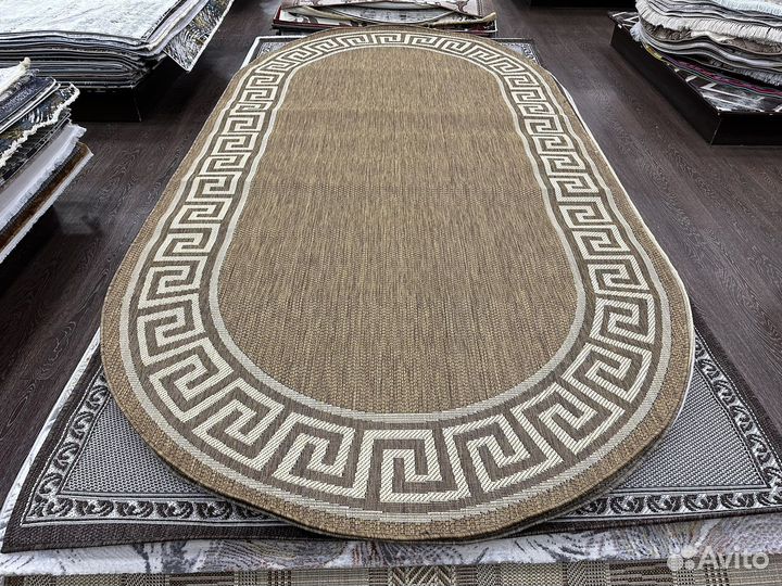 Ковер овальный для кухни 1.6х3м