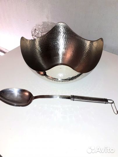 Ложка кулинарная 36см. Rostfrei сталь марки 18/10