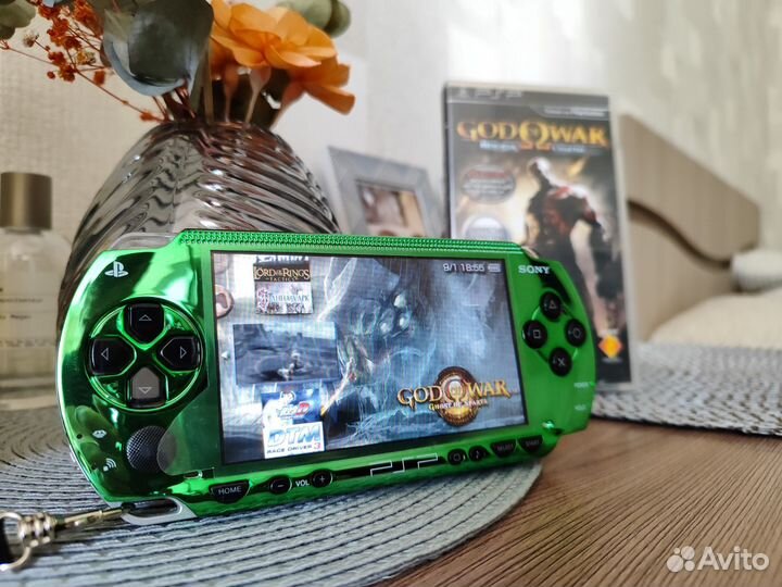 Sony PSP 1008 FAT 64 гб новая передняя панель