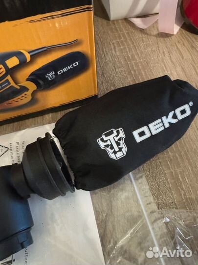 Шлифовальная машина эксцентриковая Deko