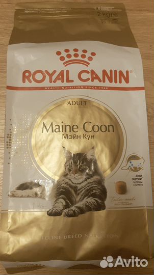 Сухой корм для кошек royal canin maine coon