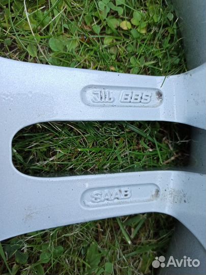 Оригинальные диски saab BBS R17 5x110 ET49 RD148