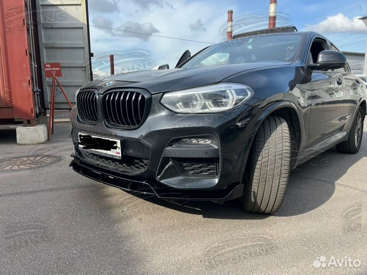 Сплиттер губа BMW X3 X4 G01 G02