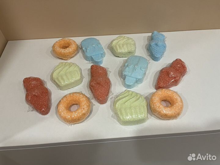 Шипучие бомбочки для ванн