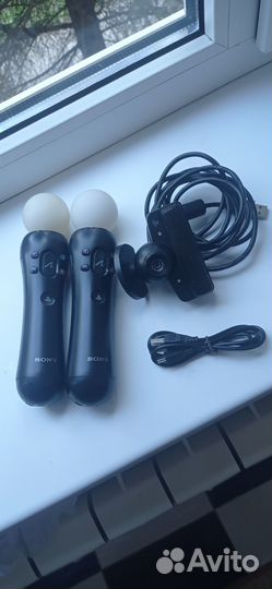 Playstation 3 move controller(2 шт).+камера