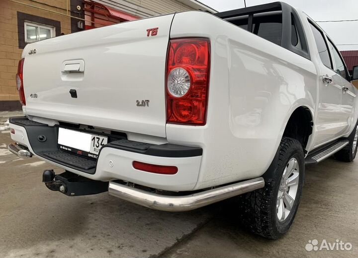 Защита заднего бампера для JAC T6 уголки