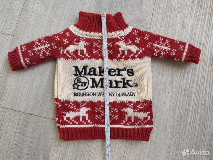Maker’s mark свитер на бутылку