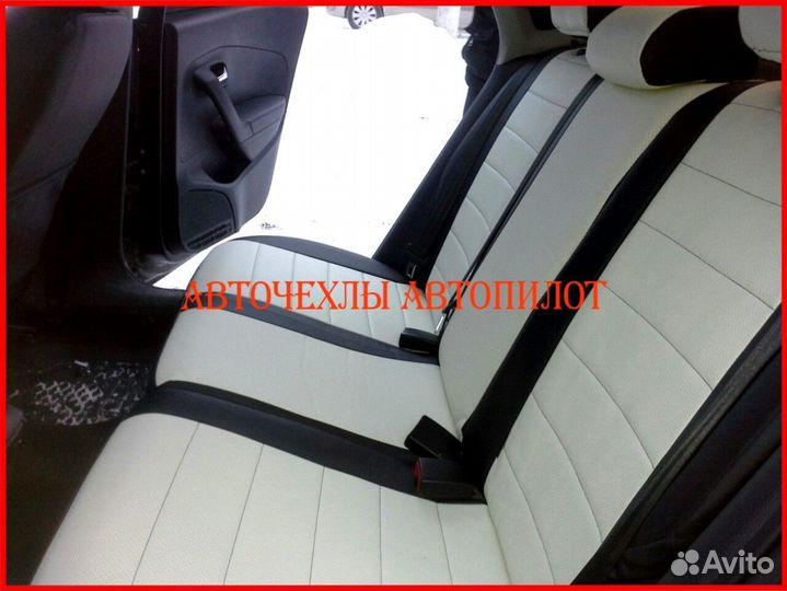 Чехлы Автопилот Volkswagen Polo 2 из экокожи