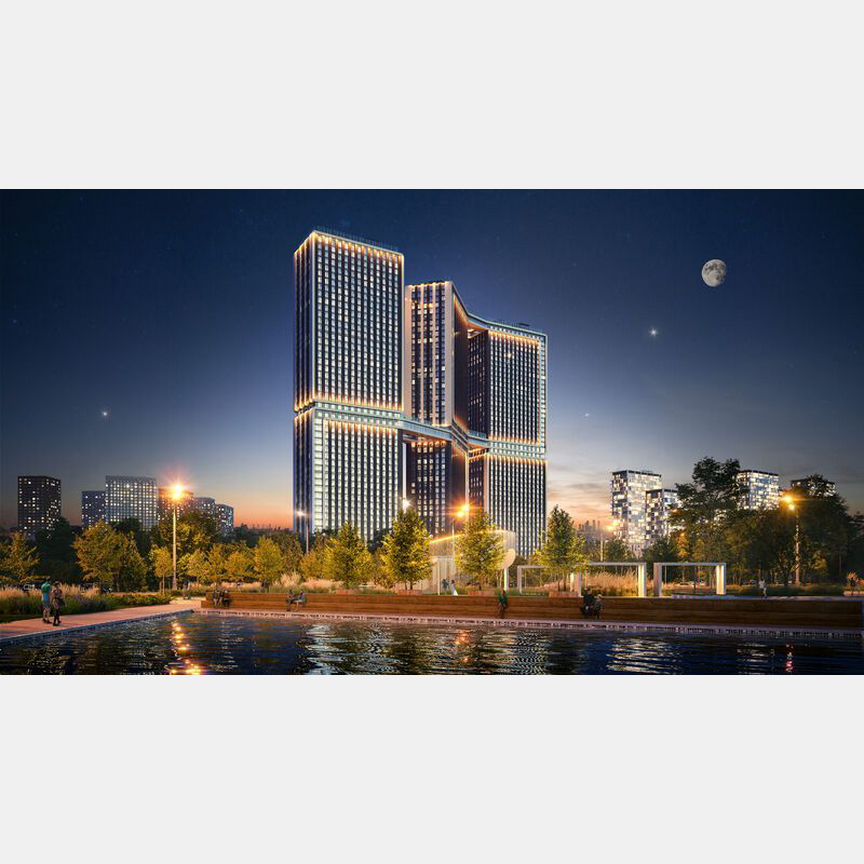 4-к. квартира, 123,3 м², 42/49 эт.