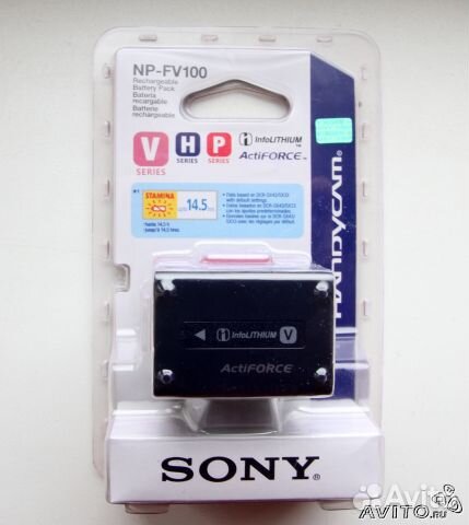 Аккумуляторы для видеокамер Sony-NP-FV70;FH-50