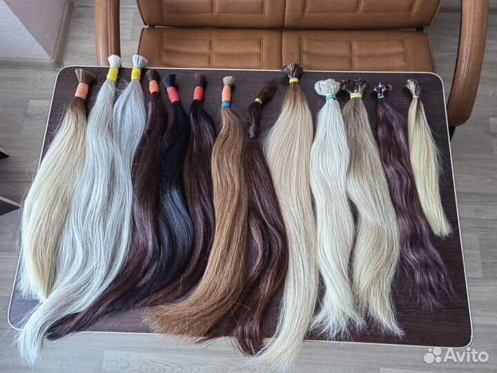Волосы для наращивания славянка