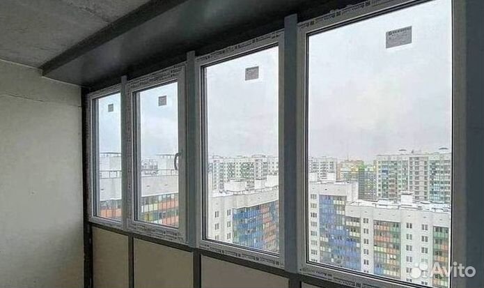 Окна и балконы новые