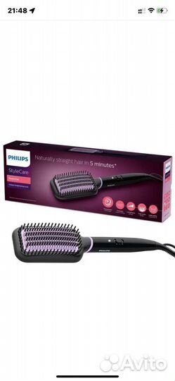 Расческа выпрямитель Philips BHH880