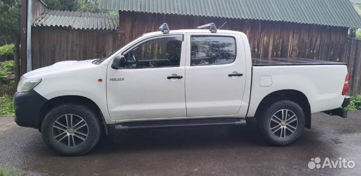 Пороги на Toyota Hilux 11-15 286 series