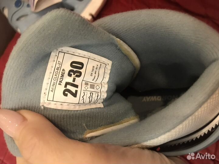 Коньки раздвижные новые (27-30)