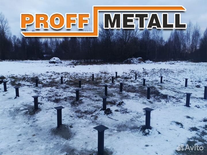 Винтовые сваи под ключ