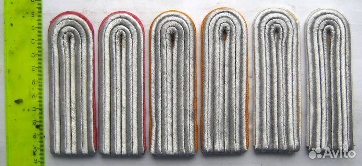 Погоны родов войск лейтенантские 2мв